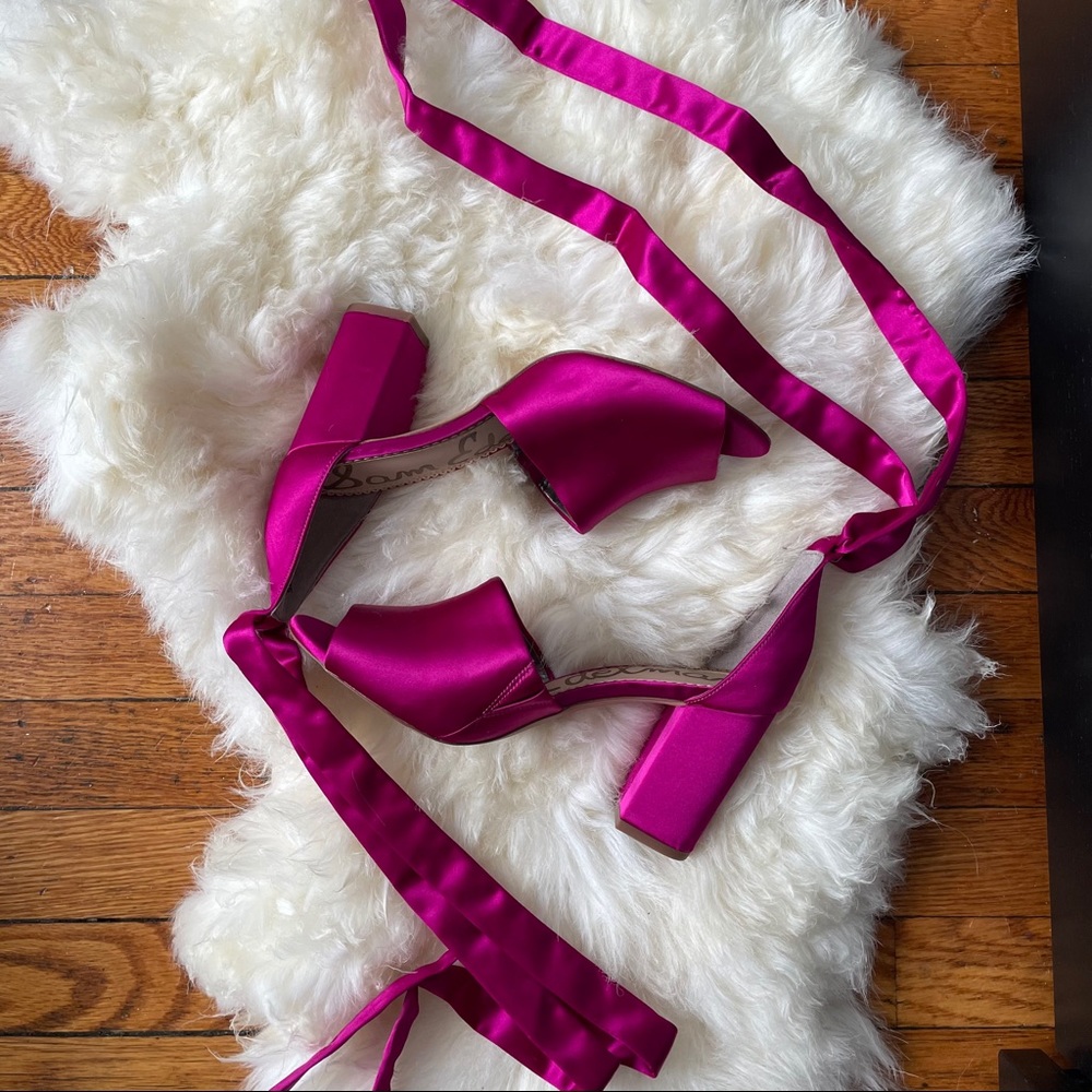 Brand new Sam Edelman Odele satin heels